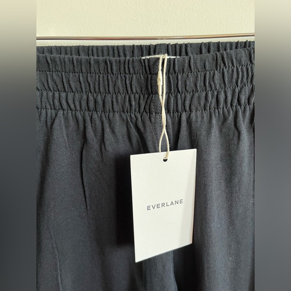 NWT EVERLANE - The Off-Duty Barrel Pant - Organic Cotton - Black - XS - Picture 6 of 12